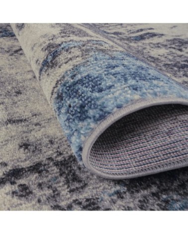 Tapis d'inspiration createur turquoise 80x150cm