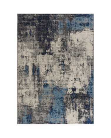 Tapis d'inspiration createur turquoise 200x290cm