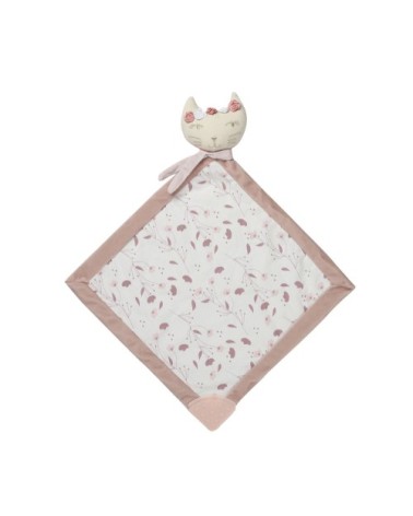 Doudou bébé  Rose Coton bio