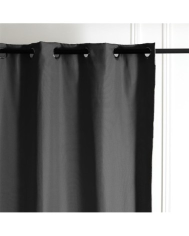 Rideau isolant polaire noir 135x240 cm