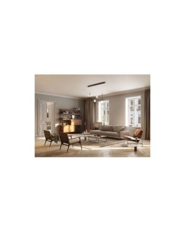 Suspension en métal noir