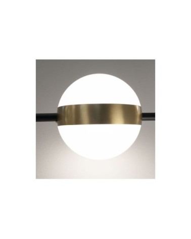 Suspension en métal noir