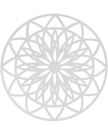 Décoration intérieure extérieure wall art fairytale 60 cm blanc