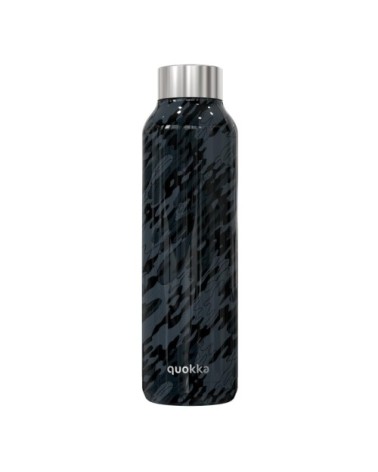 Bouteille isotherme   camo 63 cl en inox  noir