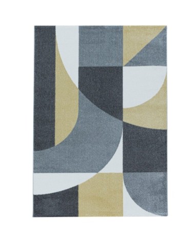 Tapis géométrique Jaune 160x230cm