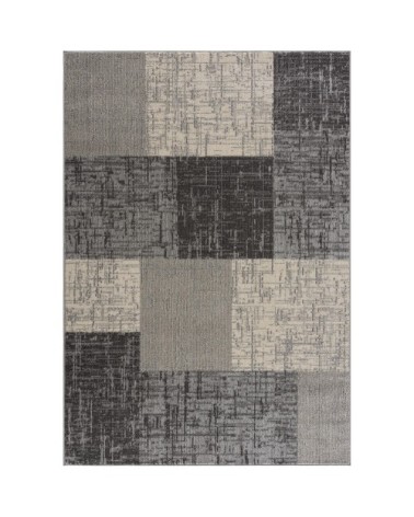 Tapis d'inspiration minimal beige 120x170cm