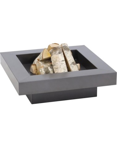 Brasero de jardin en acier plateau design