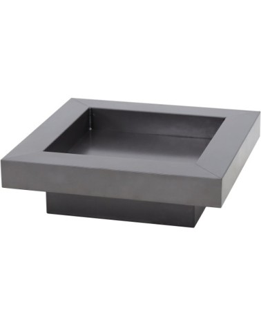 Brasero de jardin en acier plateau design