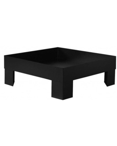 Brasero en acier peint plateforme 80 cm