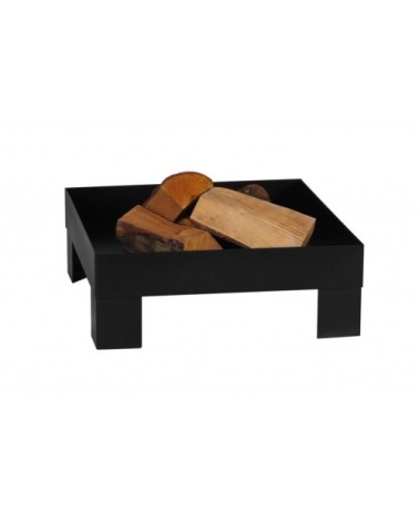 Brasero en acier peint plateforme 80 cm