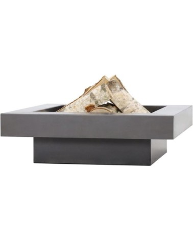 Brasero de jardin en acier plateau design