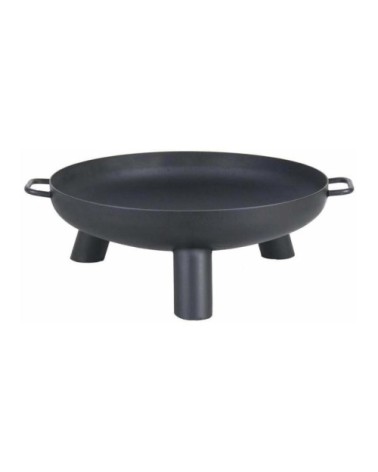 Brasero en acier peint 3 pieds et poignées diamètre 70 cm