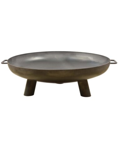 Brasero en acier 3 larges pieds diamètre 80 cm