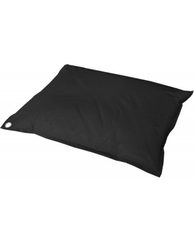 Grand coussin uni maxi noir