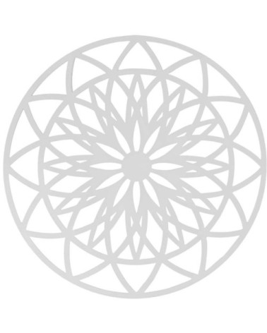 Décoration intérieure extérieure wall art fairytale 40 cm blanc