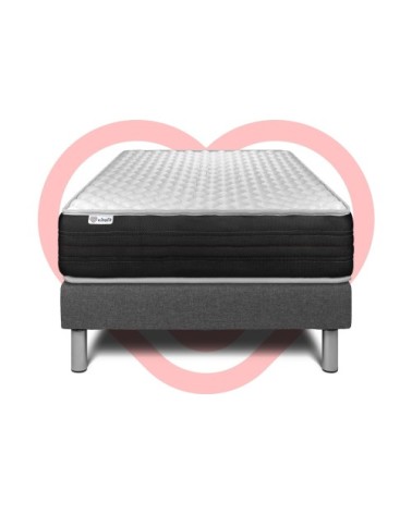 Ensemble matelas 90x190 Mémoire de forme - 24 cm