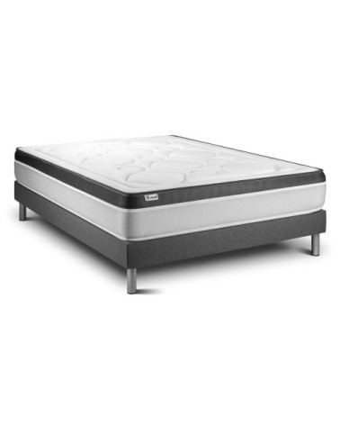 Ensemble matelas 160x200 Ressorts Mémoire de forme - 26 cm