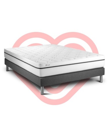 Ensemble matelas 140x190 Mémoire de forme - 24 cm