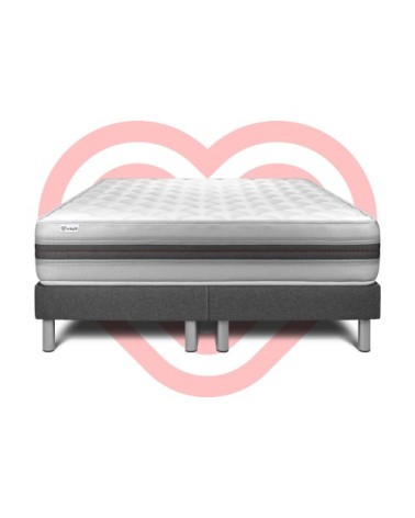 Ensemble matelas 160x200 Mémoire de forme - 25 cm