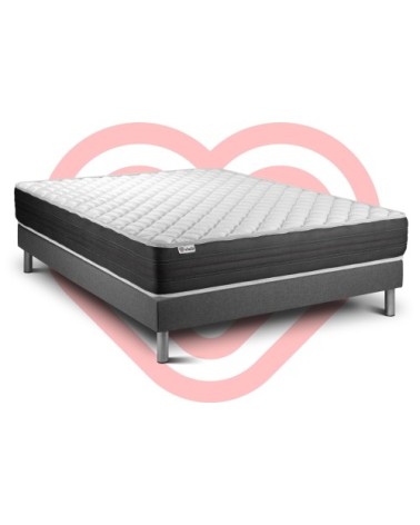 Ensemble matelas 140x190 Mémoire de forme - 24 cm