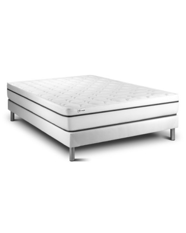 Ensemble matelas 200x200 Mémoire de forme - 24 cm