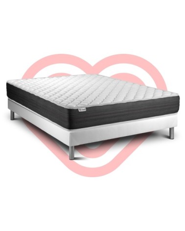 Ensemble matelas 140x200 Mémoire de forme - 24 cm