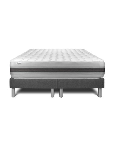 Ensemble matelas 200x200 Ressorts Mémoire de forme - 28 cm