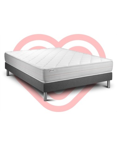 Ensemble matelas 140x190 Mémoire de forme - 20 cm