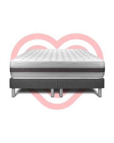 Ensemble matelas 180x200 Ressorts Mémoire de forme - 28 cm