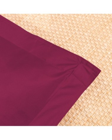 Pouf extérieur imperméable déhoussable anti-uv rouge 140 x 180 cm
