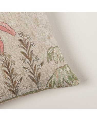 Housse de coussin en viscose multicolore 28x47 cm