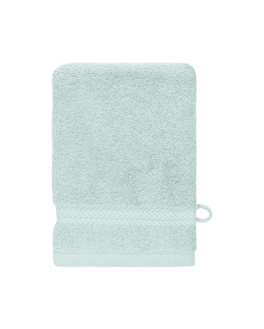 Lot de 3 gants de toilette 550gr/m²  bleu arctic 16x22 cm