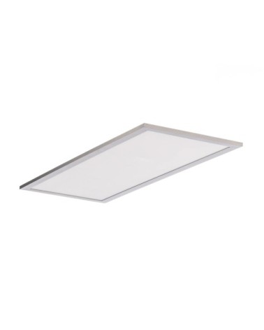Plafonnier led en aluminium gris