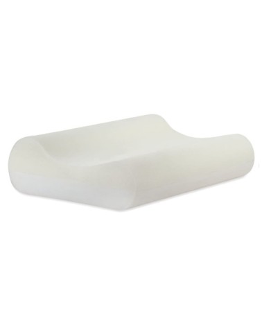 Oreiller ergonomique à mémoire de forme 50 x 36 x 10 cm blanc