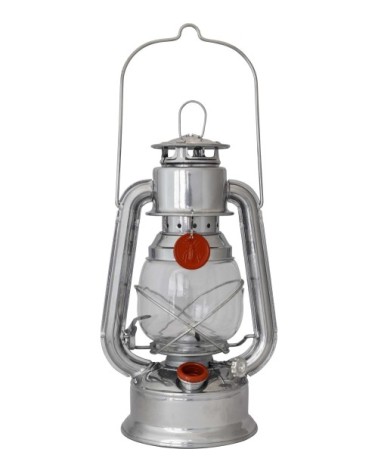 Lampe luciole en métal 30 cm naturel