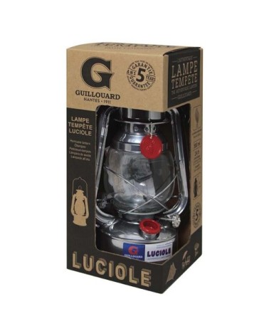 Lampe luciole en métal 30 cm naturel