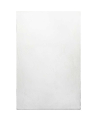 Tapis tufté mèches rases (15mm) blanc 200x290