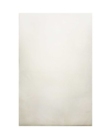 Tapis tufté mèches rases blanc cassé crème 120x170