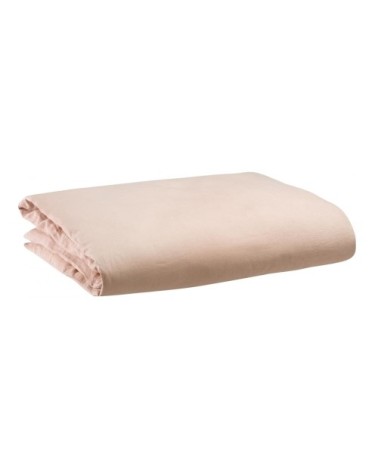 Housse de couette stonewashed en lin aubepine 140 x 200 cm