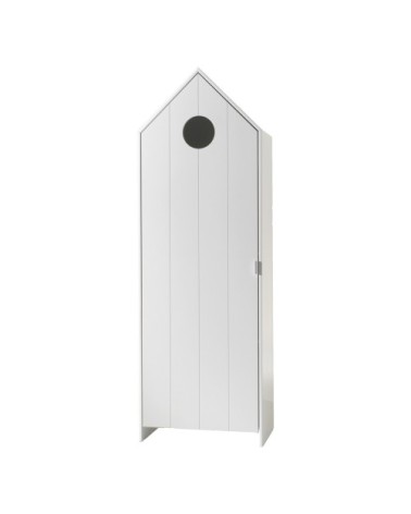 Armoire 1 porte blanc