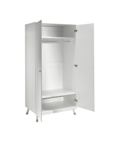 Armoire 2 portes blanc