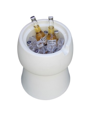 Tabouret champ liège polyéthylène noir