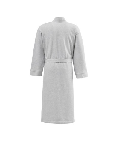 Robe de chambre molleton  gris perle S