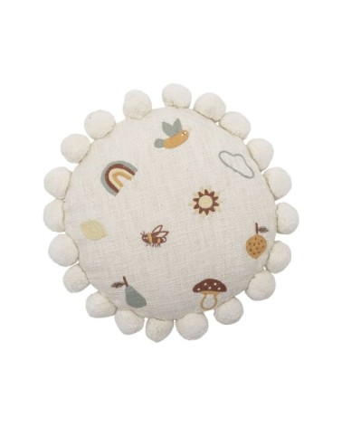 Coussin en coton nature 40x40
