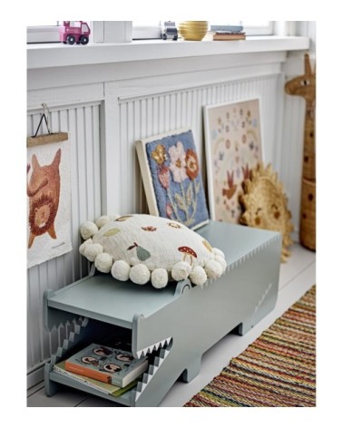 Coussin en coton nature 40x40