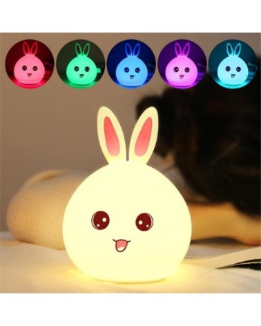 Lampe à poser design rechargeable lapin