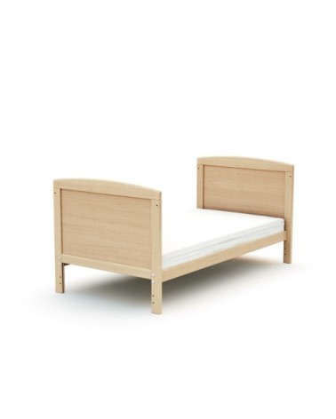 Lit bébé évolutif en bois avec matelas en bois hêtre verni