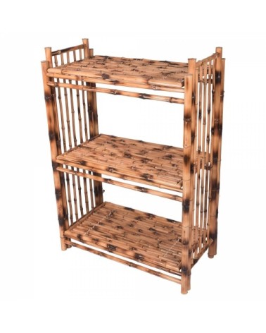 Etagère en bambou H 100 cm