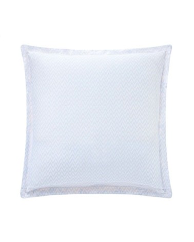 Taie d'oreiller satin bleu foncé 65x65 cm