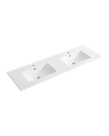 Vasque à encastrer céramique blanc